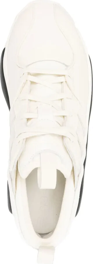 Rivalry panelled leather sneakers - Image 4
