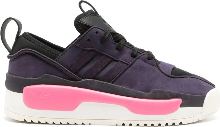 Rivalry sude-panelled sneakers