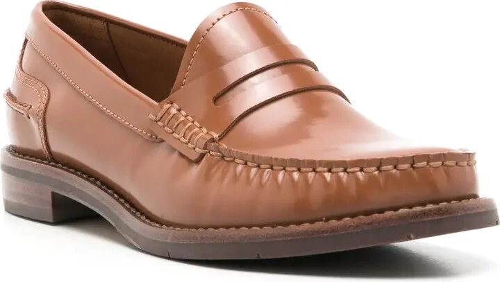Rive Gauche leather loafers - Image 2