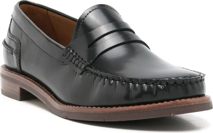 Rive Gauche leather loafers - Image 2
