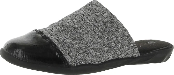 Rivera Womens Leather Slip-On Mules