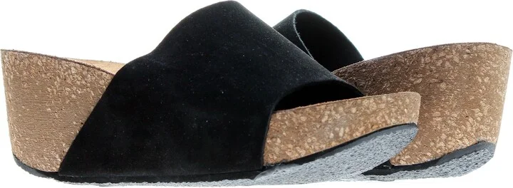 Riverside Wedge Black Women's Sandal