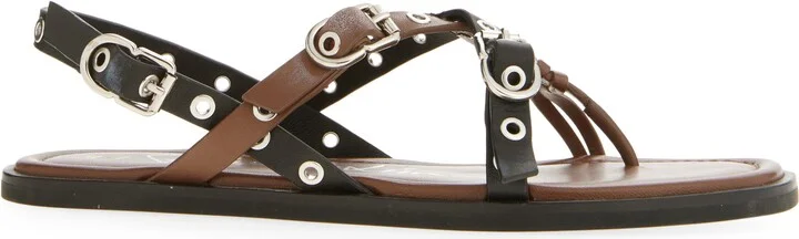Rivet Strappy Sandal - Image 3