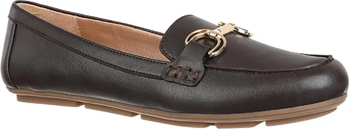 Riviera Bit Womens Slip On Round Toe Loafers