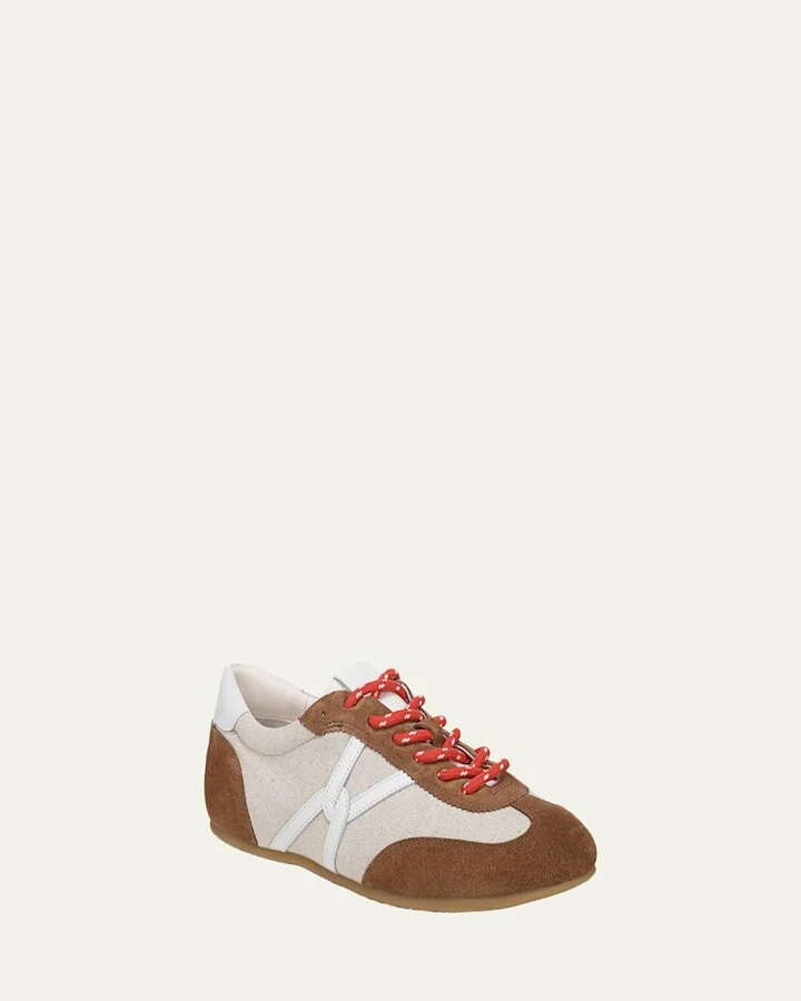 Riviera Low-Top Suede Sneakers - Image 2