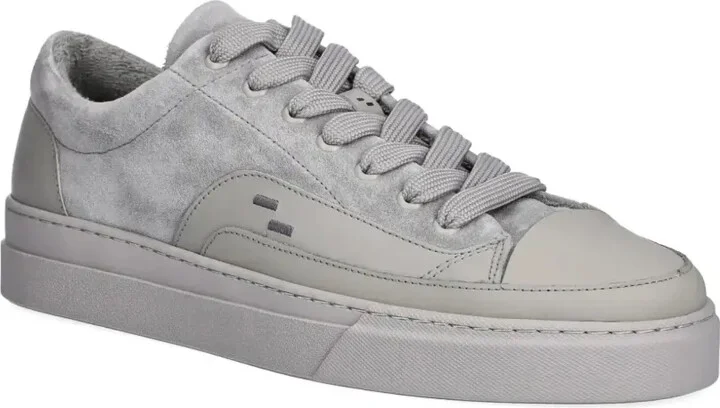 Riviera Mix suede panelled sneakers - Image 2