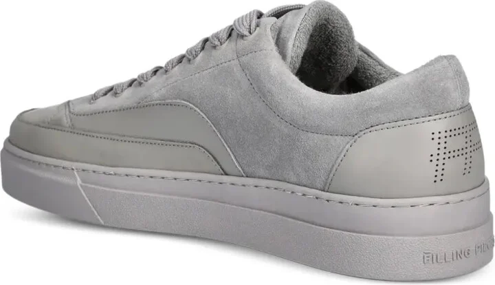 Riviera Mix suede panelled sneakers - Image 3