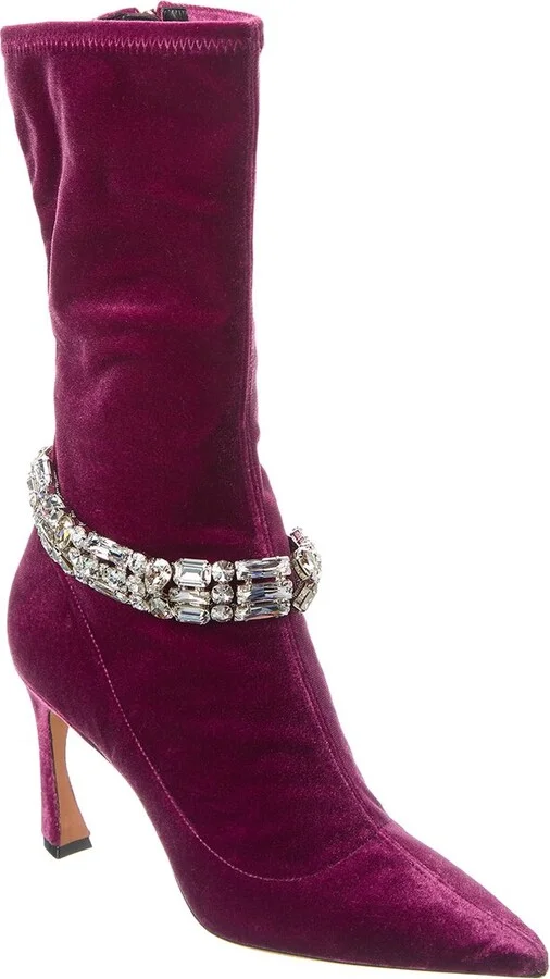 Riviera Velour Boot