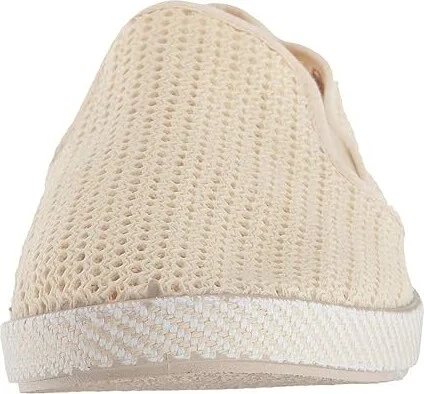 Rivieras Classic Mesh Slip-On Slip on Shoes Beige : EU 36 (US Women's 4.5) Medium, Canvas/Textile - Image 6