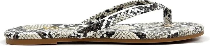 Rivington Flip Flop in Natural Snake