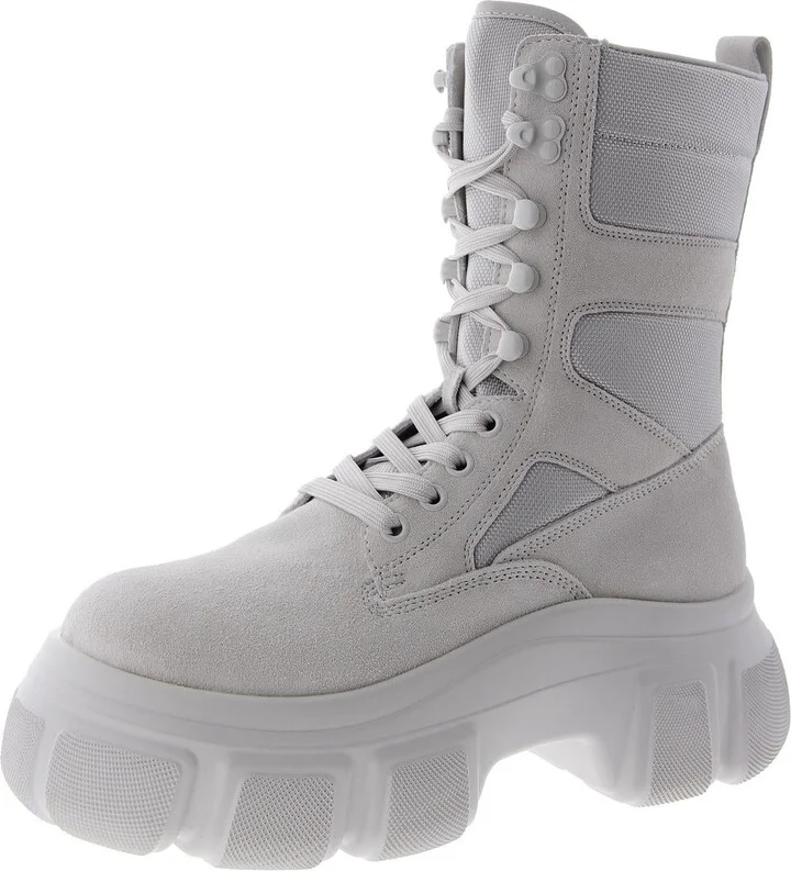 Rivka Womens Suede Platform Winter & Snow Boots