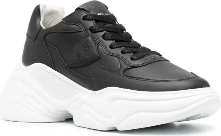 Rivoli leather low-top sneakers - Image 2