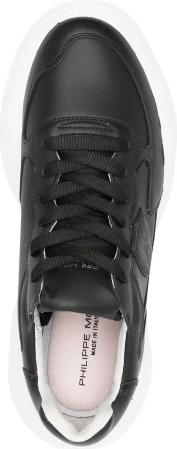 Rivoli leather low-top sneakers - Image 4