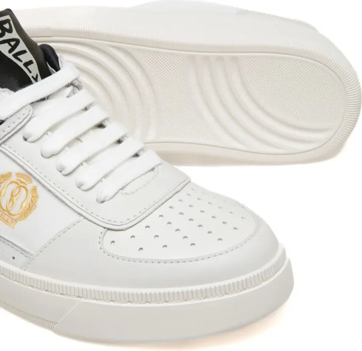 Riweira logo-embroidered sneakers - Image 4