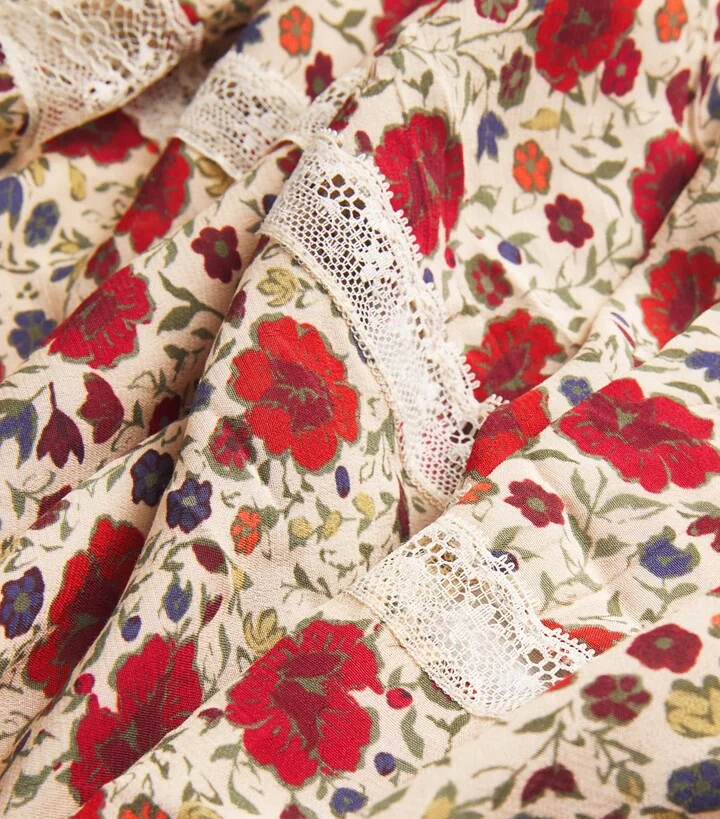 Rixo Floral Raven Midi Dress - Image 5