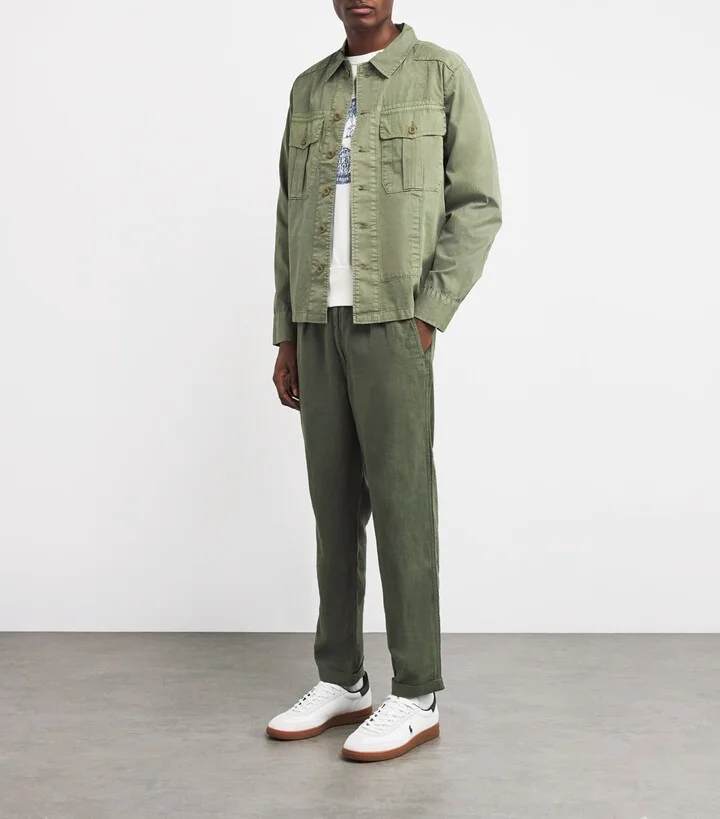 RLX Ralph Lauren Leather Bedford Sneakers - Image 2