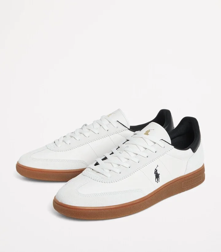 RLX Ralph Lauren Leather Bedford Sneakers - Image 3