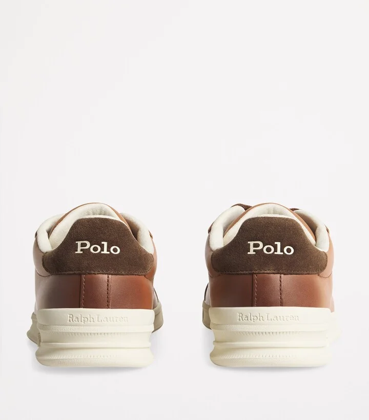 RLX Ralph Lauren Leather Heritage Court Ii Sneakers - Image 4