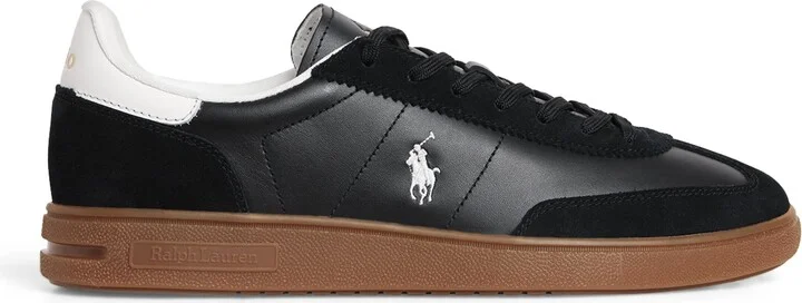 RLX Ralph Lauren Leather-Suede Bedford Sneakers