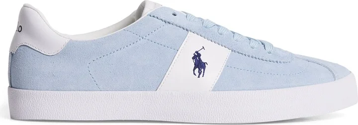 RLX Ralph Lauren Suede Polo Pony Court Sneakers
