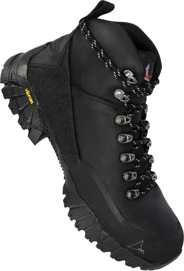 Roa Andreas Black Kudu Leather Boots - Image 3