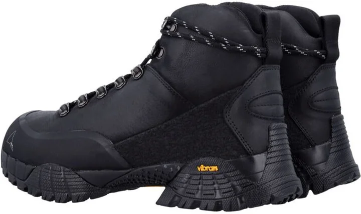 Roa Andreas Black Kudu Leather Boots - Image 4
