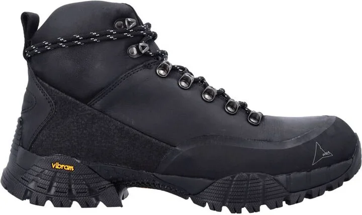Roa Andreas Black Kudu Leather Boots