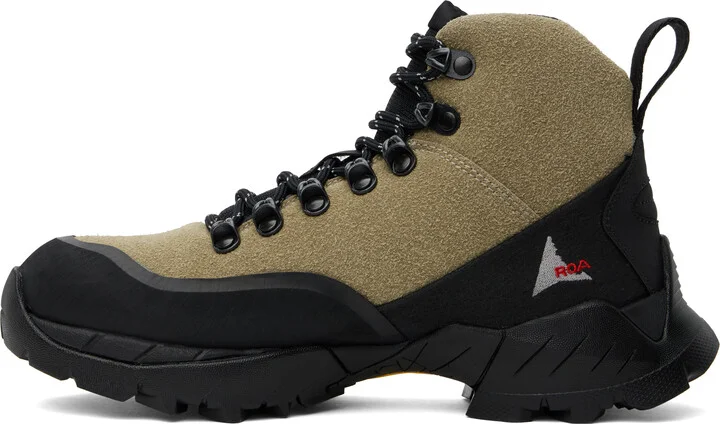 ROA Beige & Black Andreas Boots - Image 3