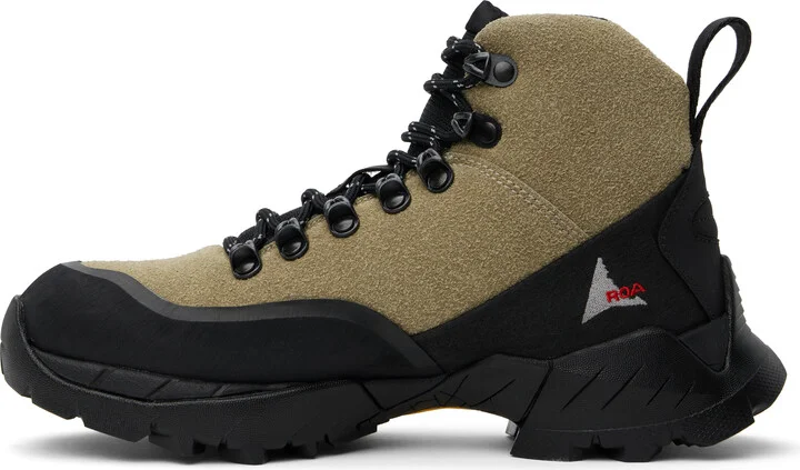 ROA Beige & Black Andreas Boots - Image 3