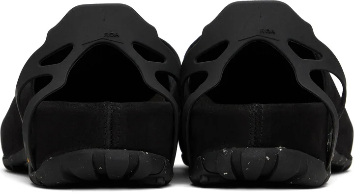 ROA Black Fedaia Mules - Image 2