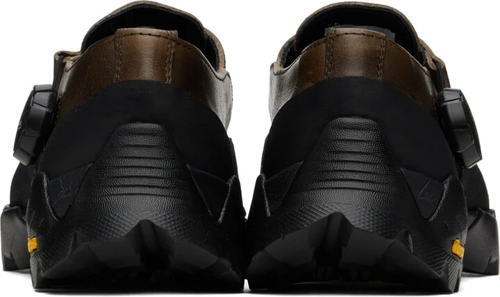 ROA Brown & Black Pala Loafers - Image 2