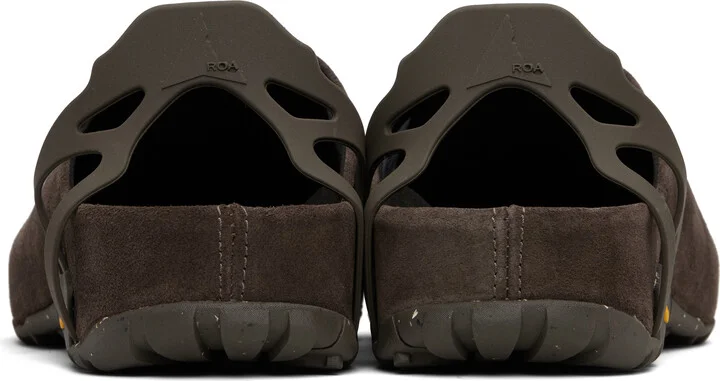 ROA Brown Fedaia Mules - Image 2