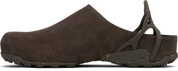 ROA Brown Fedaia Mules - Image 3