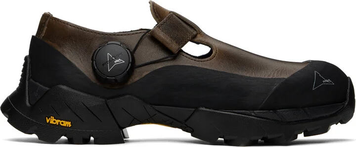 ROA Brown Pala Loafers