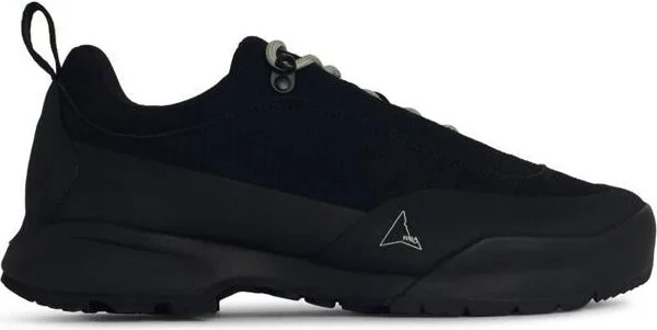 Roa 'Cingino' Black Polyurethane Blend Sneakers