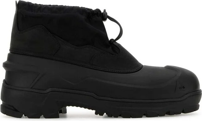 Roa Drawstring Panelled Boots