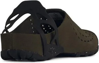 Roa 'Fedaia' Green Leather Slippers - Image 3