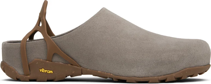 ROA Gray Fedaia Mules
