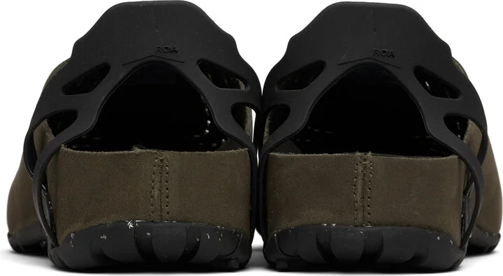 ROA Khaki Fedaia Mules - Image 2