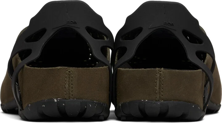 ROA Khaki Fedaia Mules - Image 2