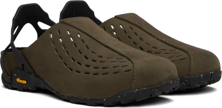 ROA Khaki Fedaia Mules - Image 4