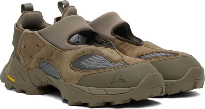 ROA Khaki Rozes Sneakers - Image 4