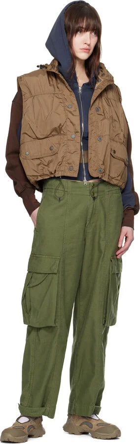 ROA Khaki Rozes Sneakers - Image 5