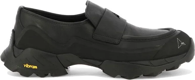 Roa Logo-Print Slip-On Loafers