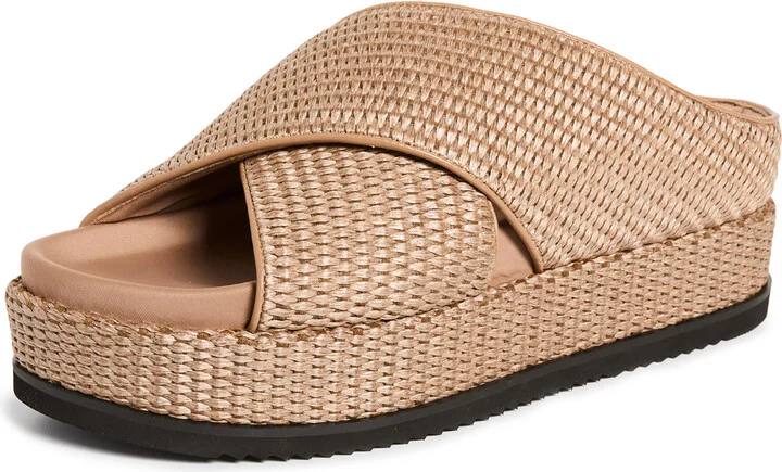 ROAM Cross Stack Raffia Platform Slides