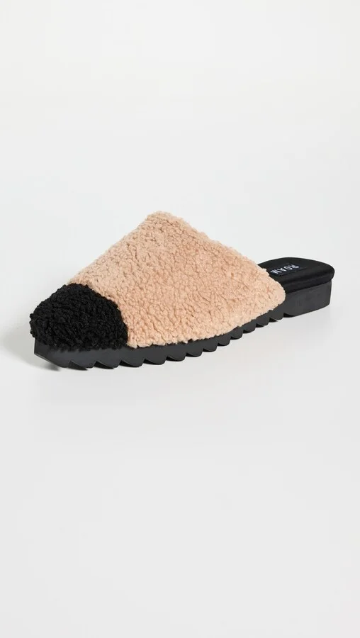 ROAM Fuzzy Cap Mule Slides - Image 2