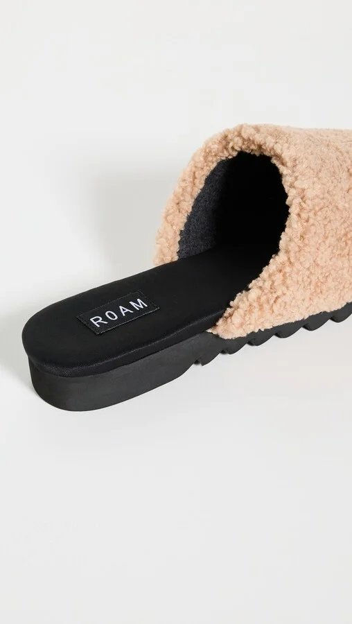 ROAM Fuzzy Cap Mule Slides - Image 3