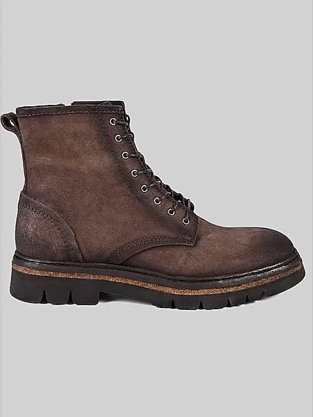 Roan Men's Duty Plain Toe Boots Brown Valour