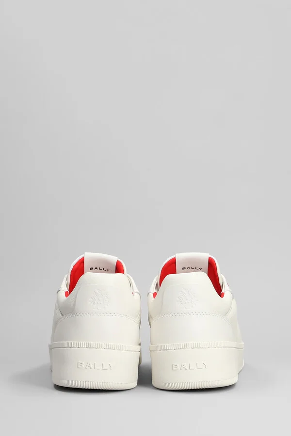 Roar Sneakers In White Leather - Image 4