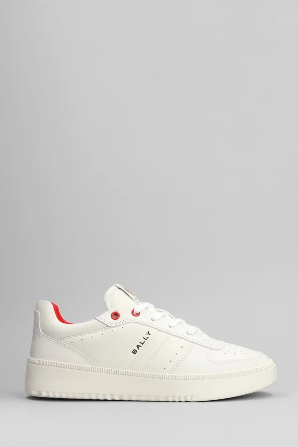 Roar Sneakers In White Leather